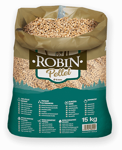 worek pelletu opałowego Robin do kupienia w Świerzawie lub sklepie internetowym